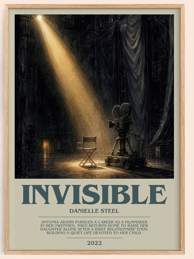 Invisible Bookish Wall Art by Danielle Steel