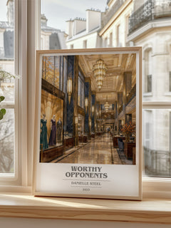 Worthy Opponents Book Cover Poster by Danielle Steel – image 2