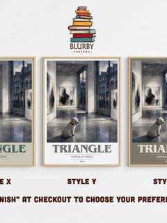 Triangle Book Cover Poster by Danielle Steel – image 4