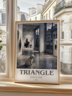 Triangle Book Cover Poster by Danielle Steel – image 2
