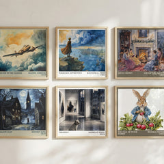 Triangle Literary Art Print by Danielle Steel – image 2