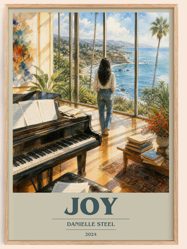 Joy Book Cover Poster by Danielle Steel