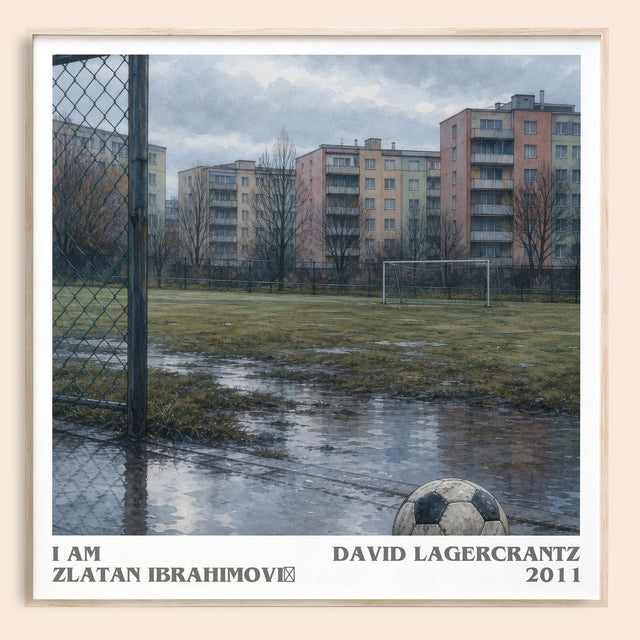 I Am Zlatan Ibrahimović Literary Art Print by David Lagercrantz