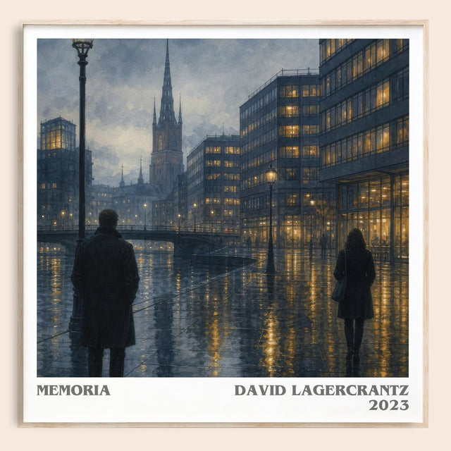 Memoria Literary Art Print by David Lagercrantz