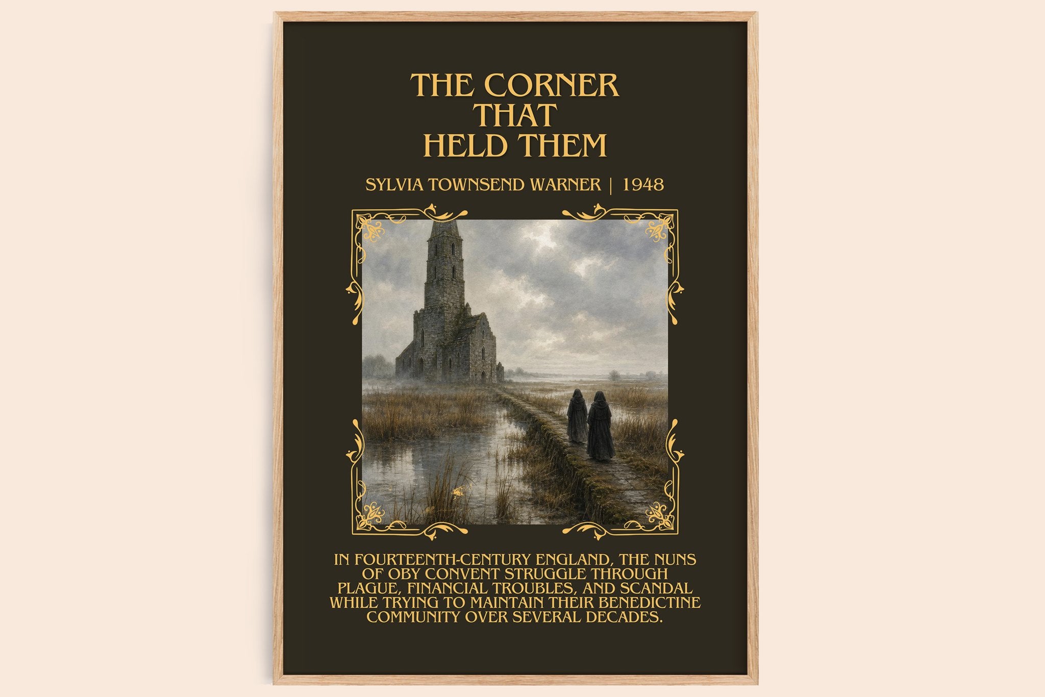 Corner That Held Them Minimalist Book Poster by Sylvia Townsend Warner