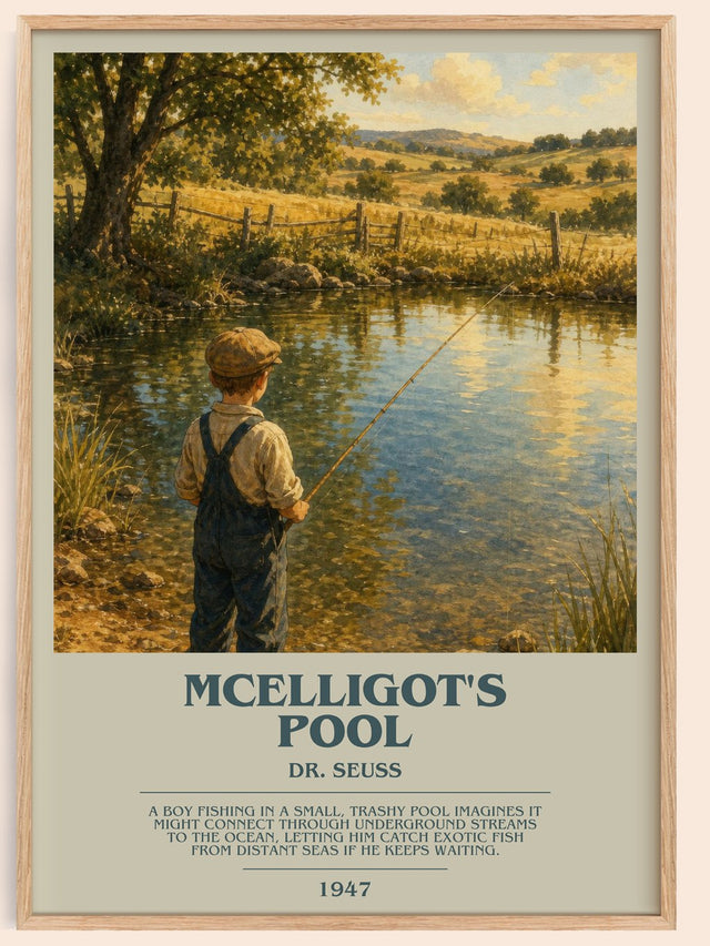 Mcelligot'S Pool Bookish Wall Art by Dr. Seuss