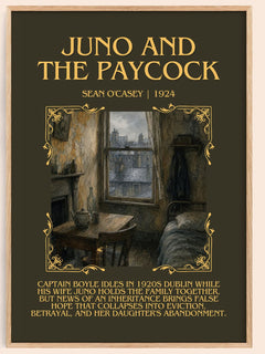 Juno And The Paycock Minimalist Book Poster by Sean O'Casey – book poster