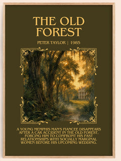 The Old Forest Minimalist Book Poster by Peter Taylor – book poster