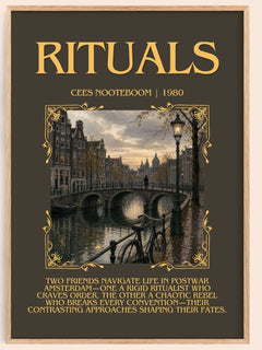 Rituals Minimalist Book Poster by Cees Nooteboom – book poster