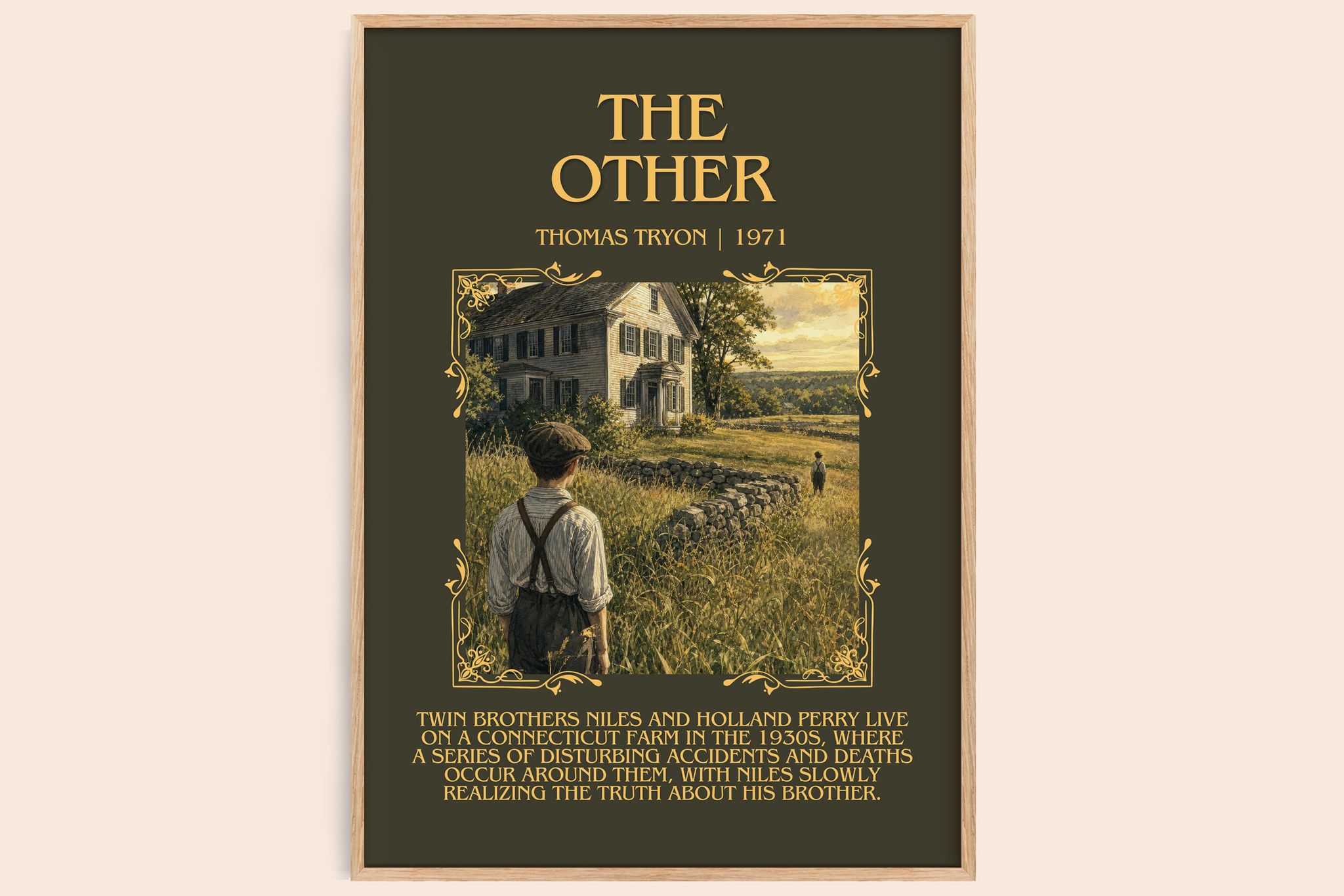 The Other Minimalist Book Poster by Thomas Tryon