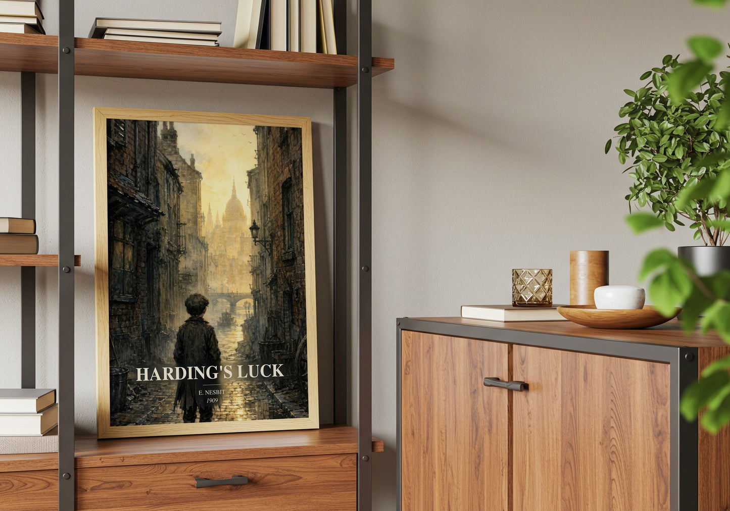 Harding'S Luck book watercolour illustration paper finish options – matte satin gloss