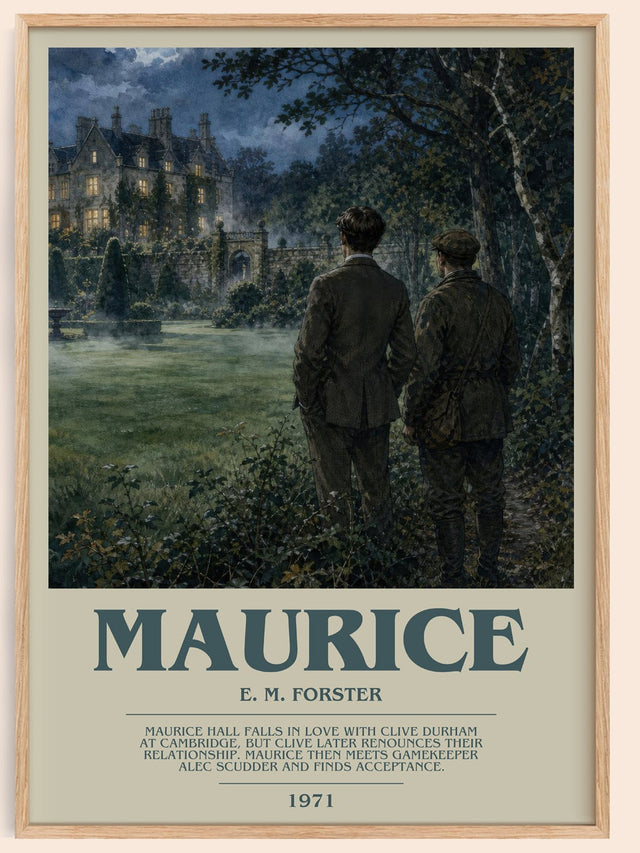 Maurice Bookish Wall Art by E. M. Forster
