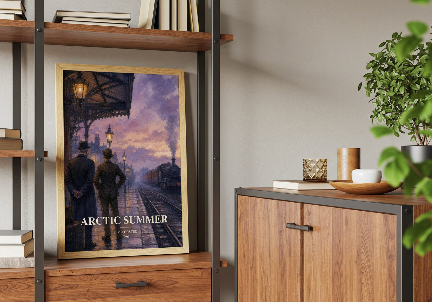 Arctic Summer book watercolour illustration paper finish options – matte satin gloss