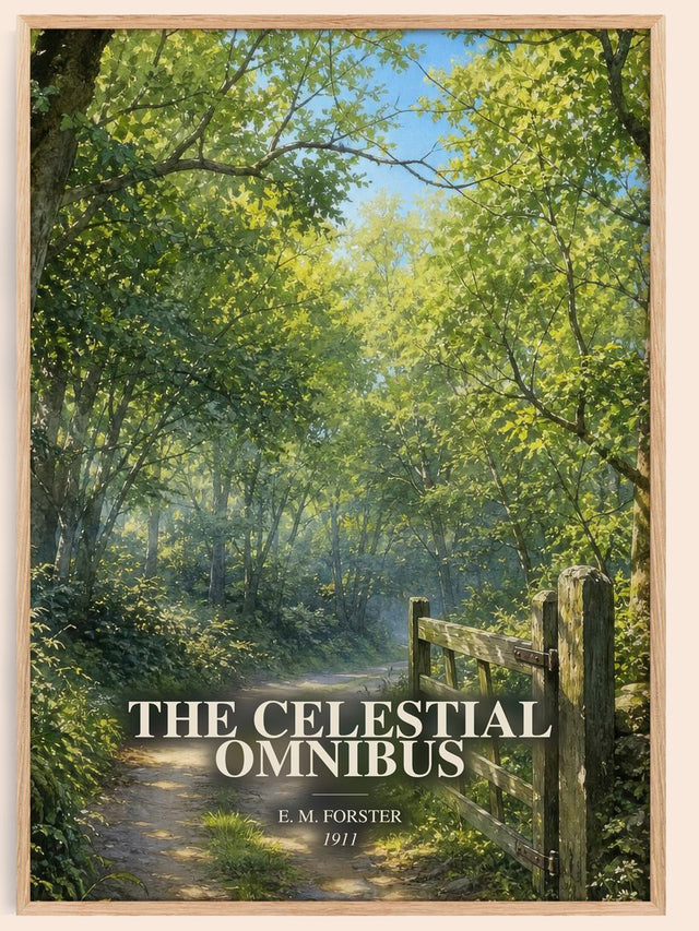 The Celestial Omnibus Book Watercolour Illustration by E. M. Forster