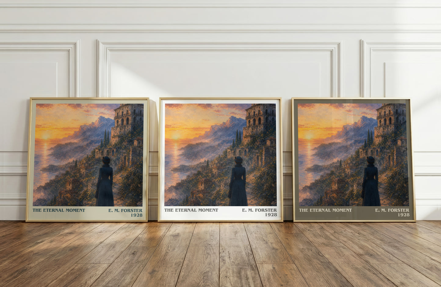 The Eternal Moment literary art print colour and style options – E. M. Forster book art