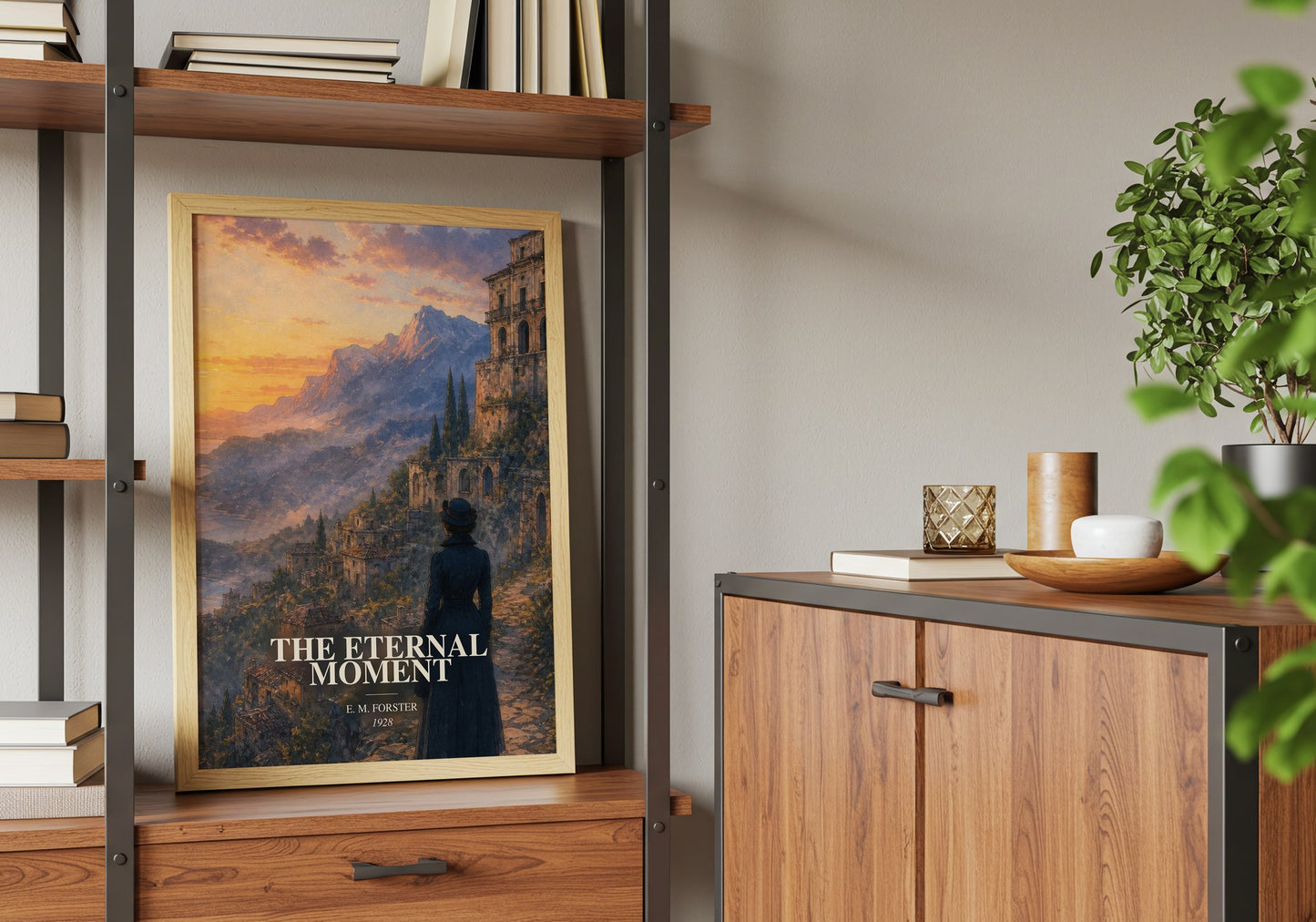 The Eternal Moment book watercolour illustration paper finish options – matte satin gloss