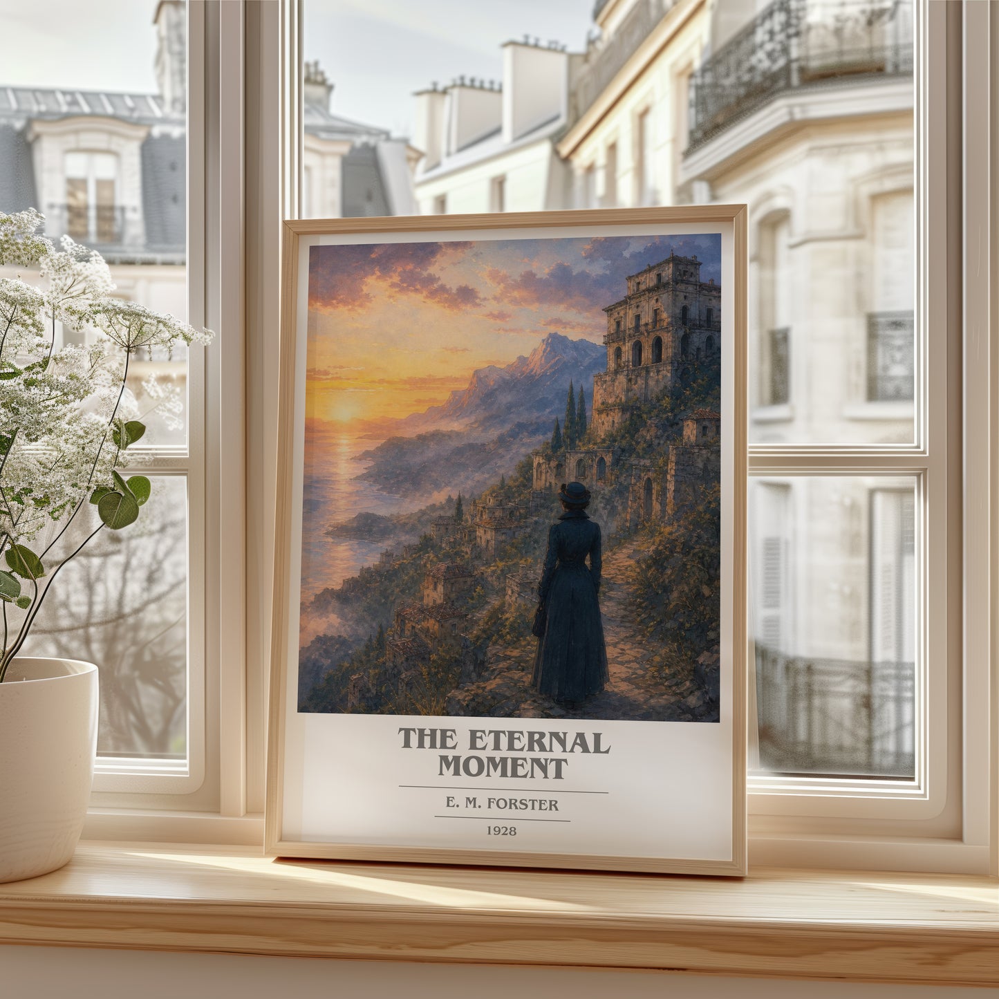 The Eternal Moment book cover poster colour and style options – E. M. Forster book art