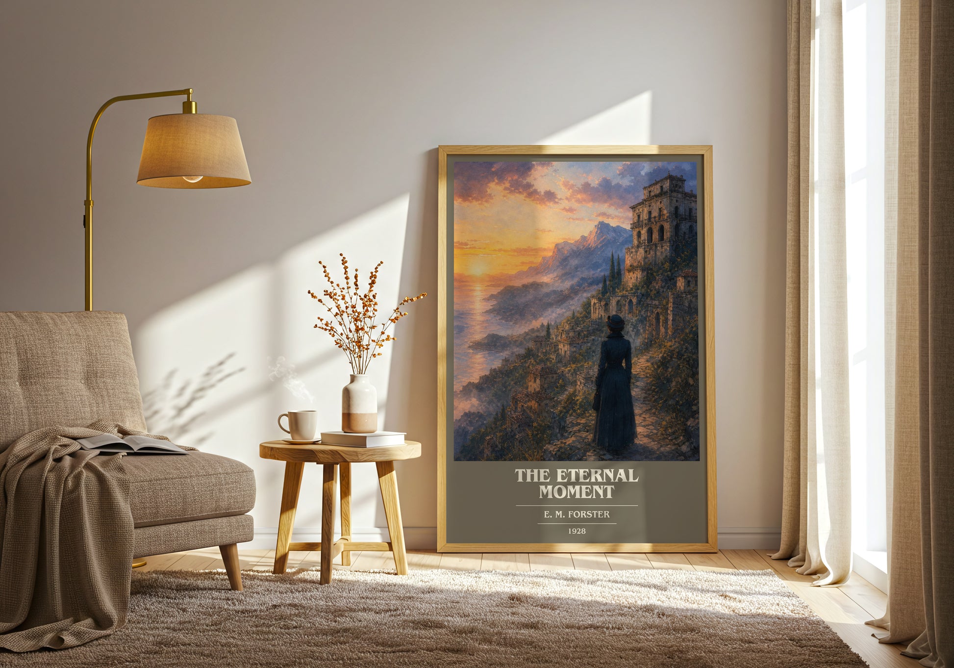 The Eternal Moment book cover print on bookshelf – E. M. Forster fan gift