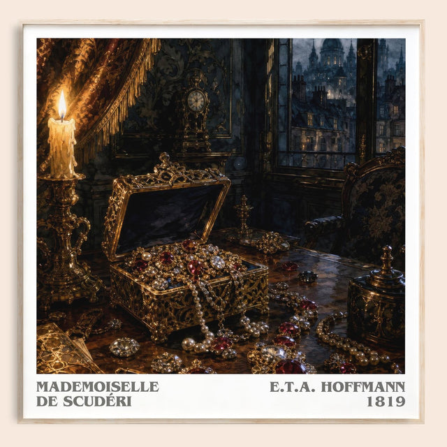 Mademoiselle De Scudéri Literary Art Print by E.T.A. Hoffmann
