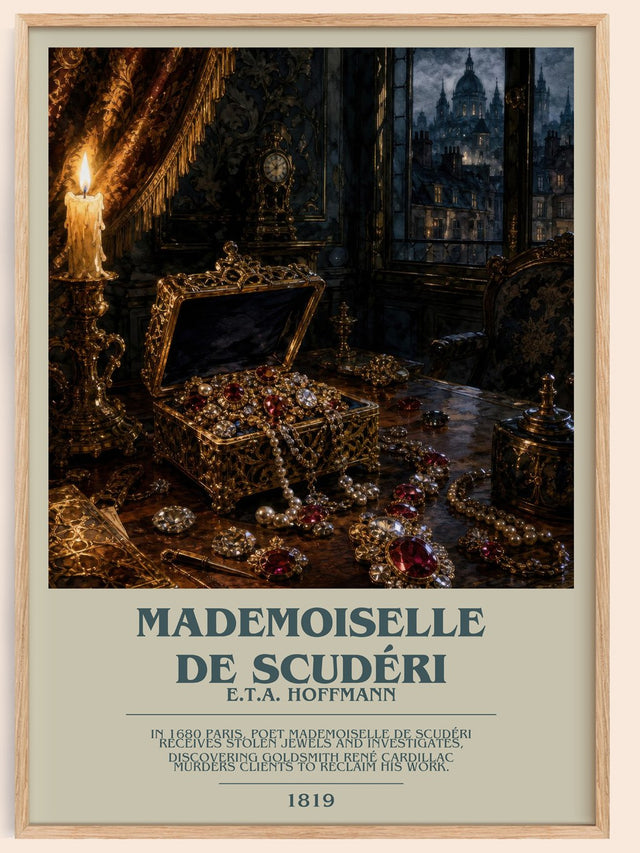 Mademoiselle De Scudéri Bookish Wall Art by E.T.A. Hoffmann
