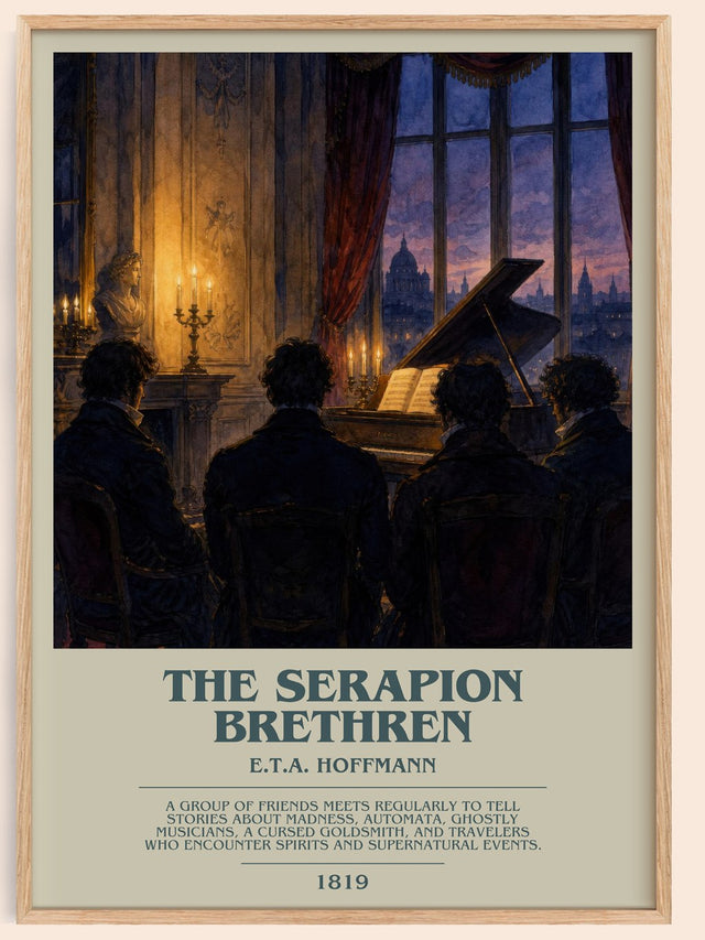 The Serapion Brethren Bookish Wall Art by E.T.A. Hoffmann