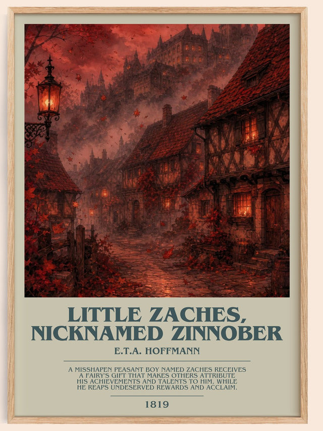 Little Zaches, Nicknamed Zinnober Bookish Wall Art by E.T.A. Hoffmann
