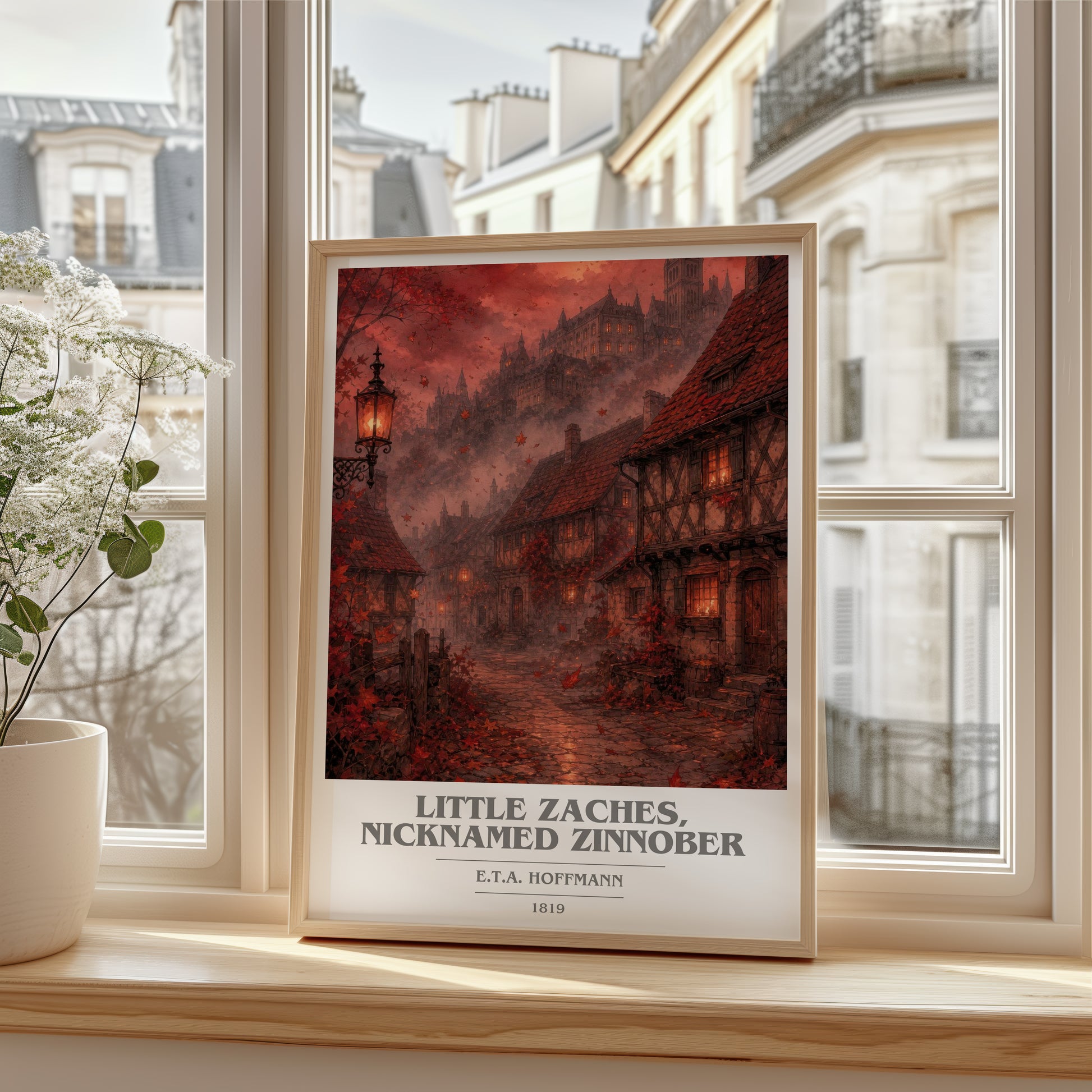 Little Zaches, Nicknamed Zinnober book cover poster colour and style options – E.T.A. Hoffmann book art