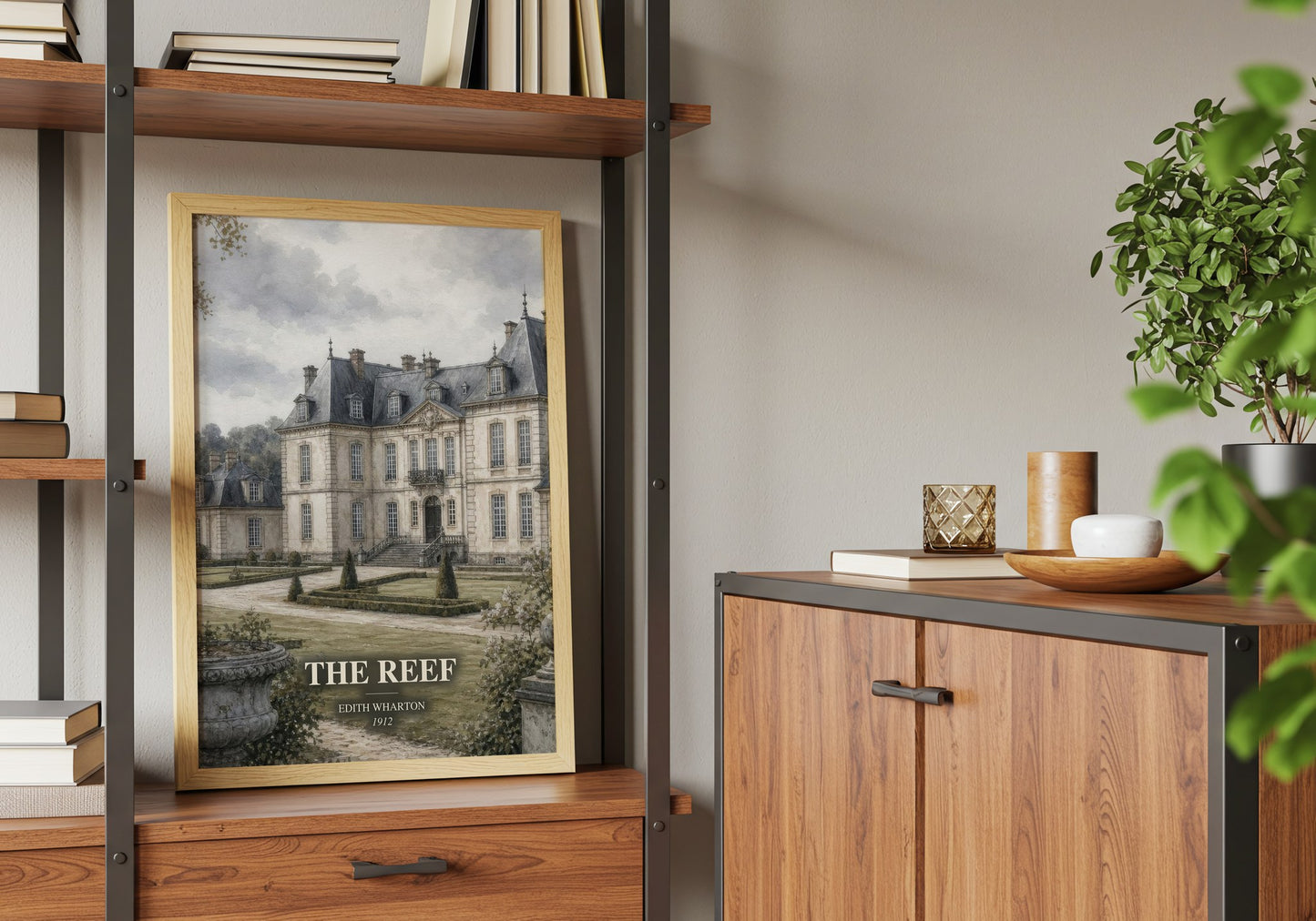 The Reef book watercolour illustration paper finish options – matte satin gloss