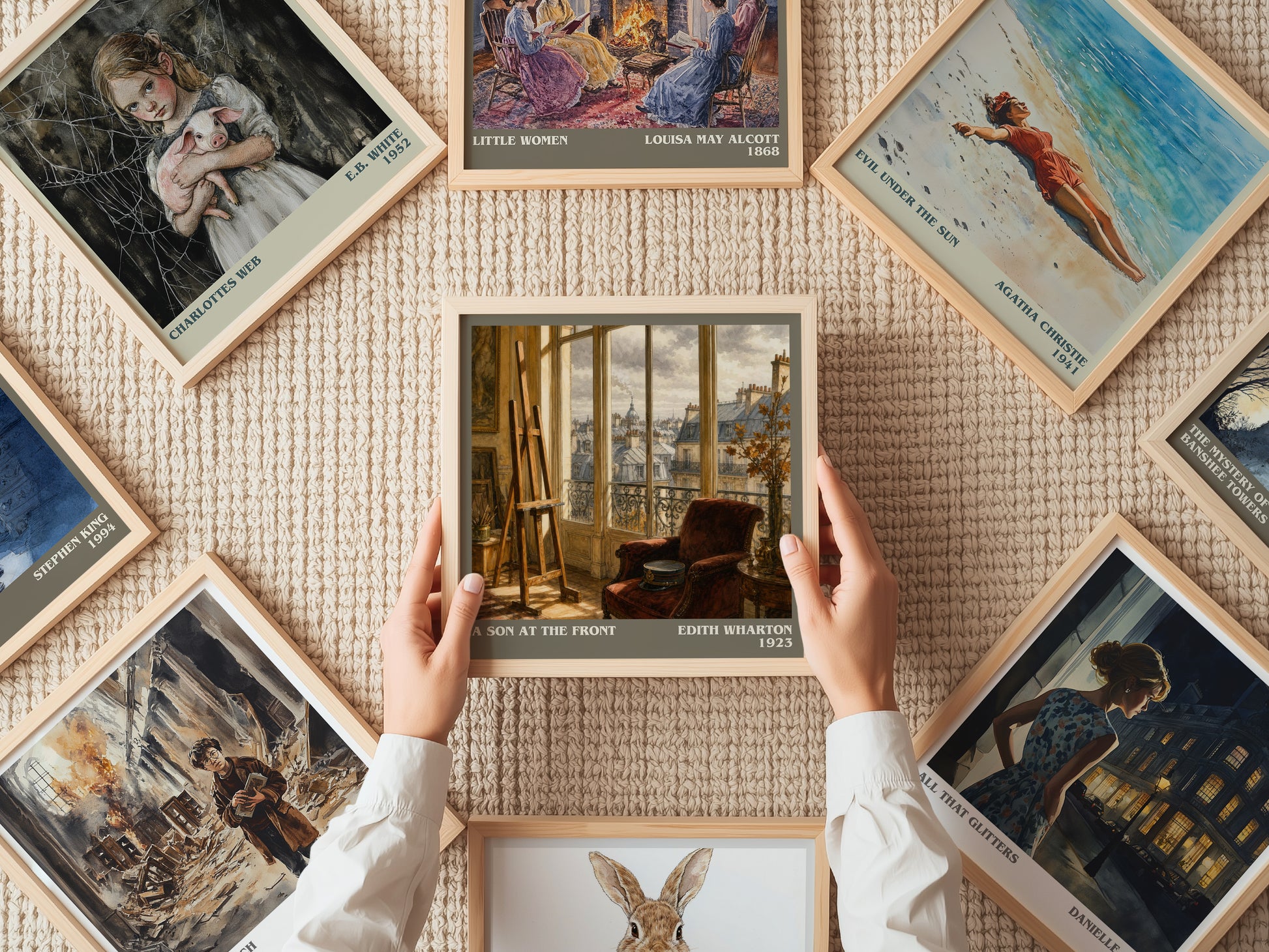 A Son At The Front literary book poster framed on wall – literary fiction wall art
