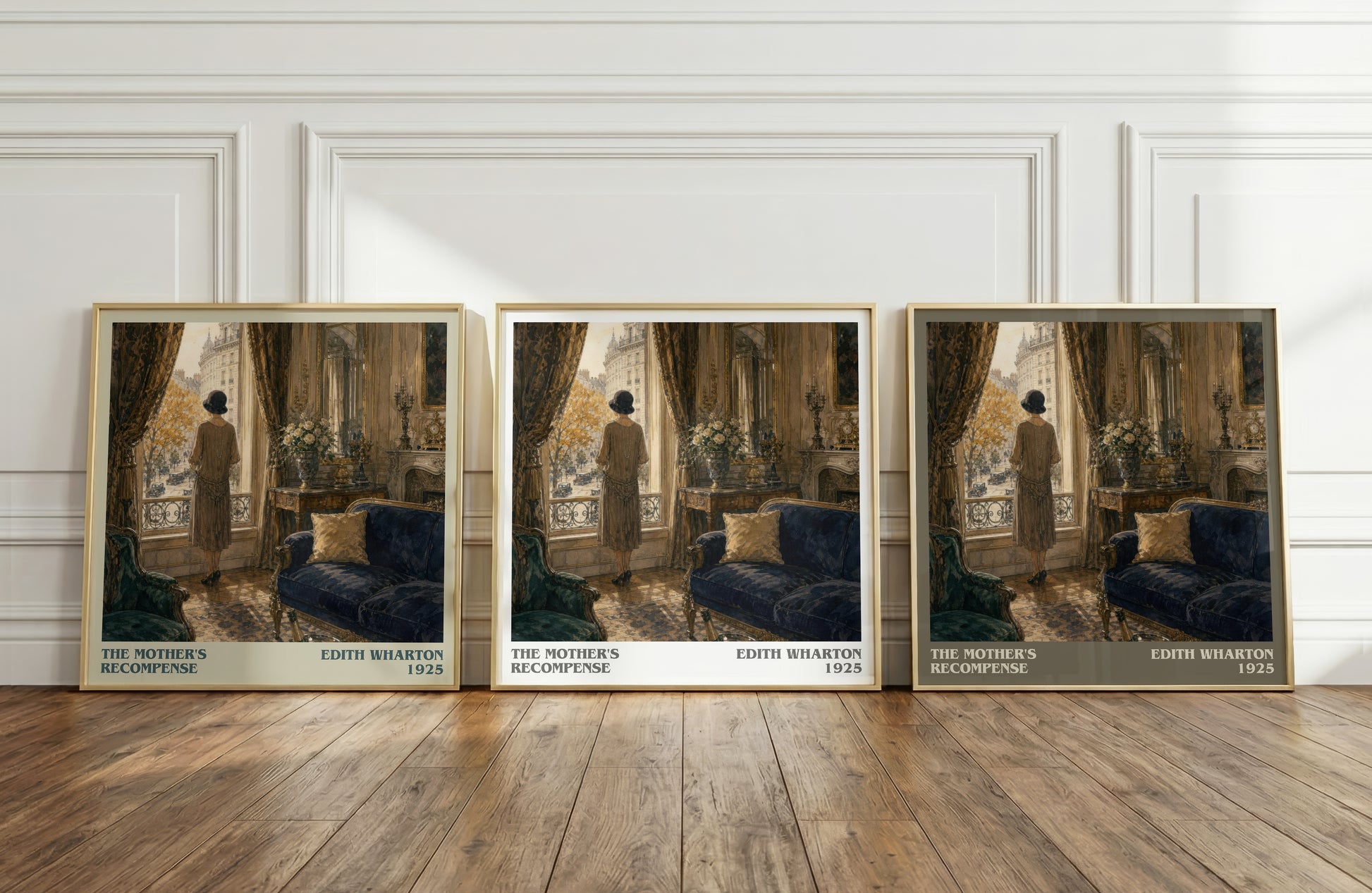The Mother'S Recompense literary art print colour and style options – Edith Wharton book art
