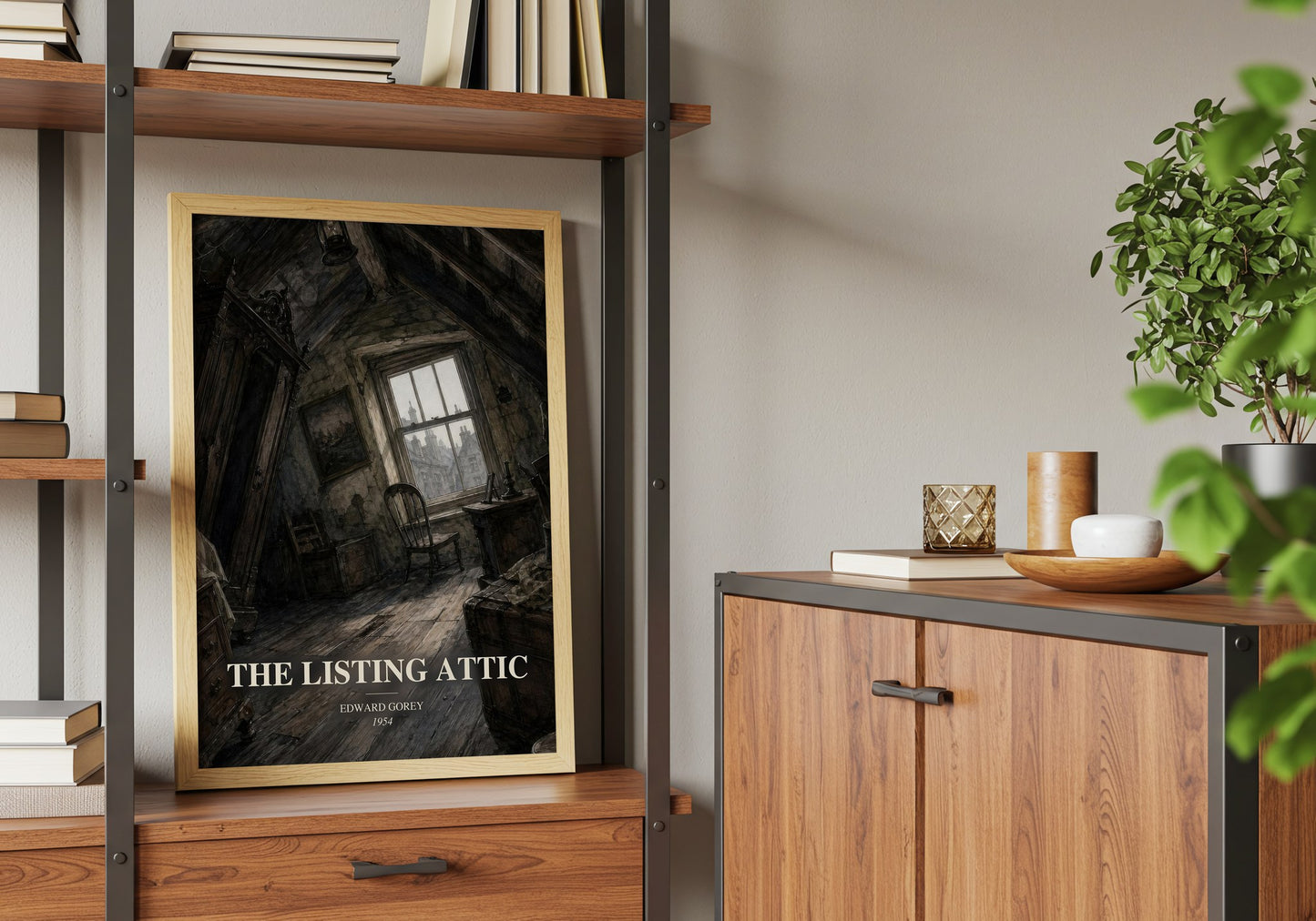 The Listing Attic book watercolour illustration paper finish options – matte satin gloss