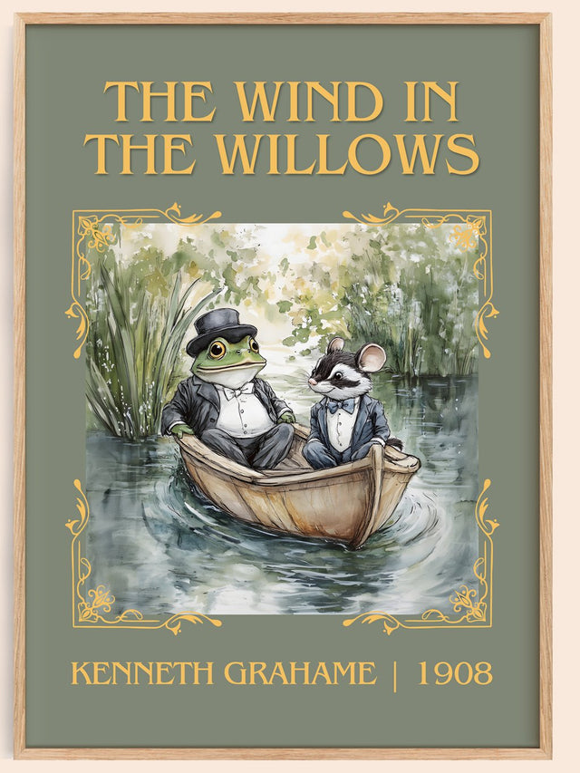 The Wind in the Willows Classic Book Art Print by Kenneth Grahame