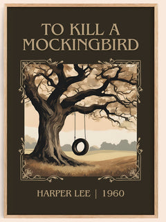 To Kill A Mockingbird Classic Book Art Print by Harper Lee