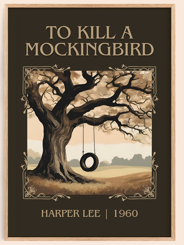 To Kill A Mockingbird Classic Book Art Print by Harper Lee