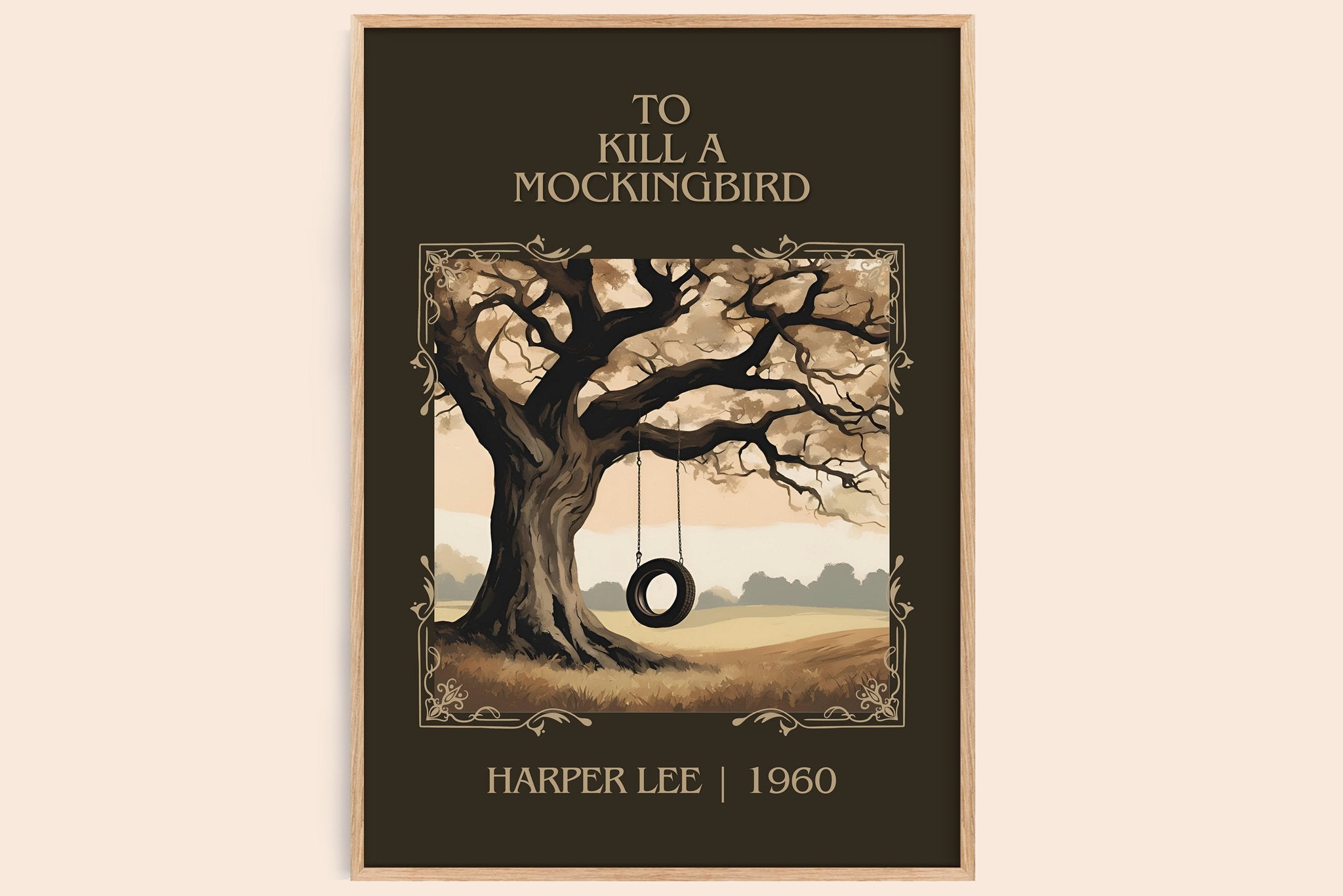 To Kill A Mockingbird Classic Book Art Print by Harper Lee