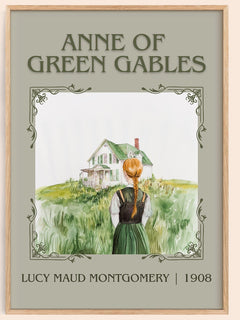 Anne of Green Gables Classic Book Art Print by Lucy Maud Montgomery