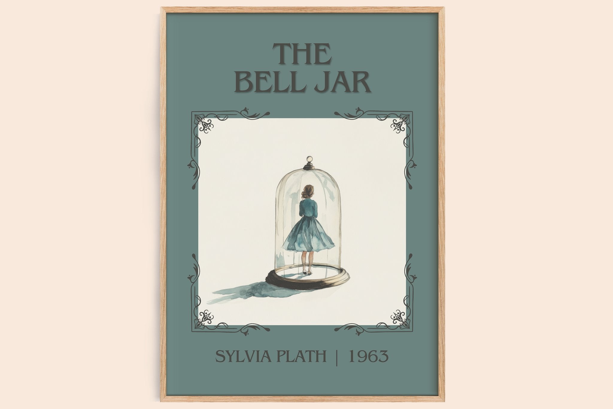The Bell Jar Classic Book Art Print by Sylvia Plath