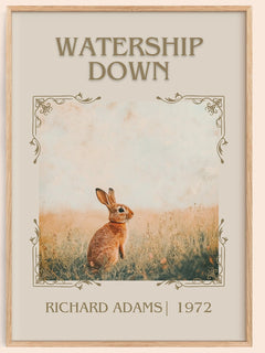 Watership Down Classic Book Art Print by Richard Adams