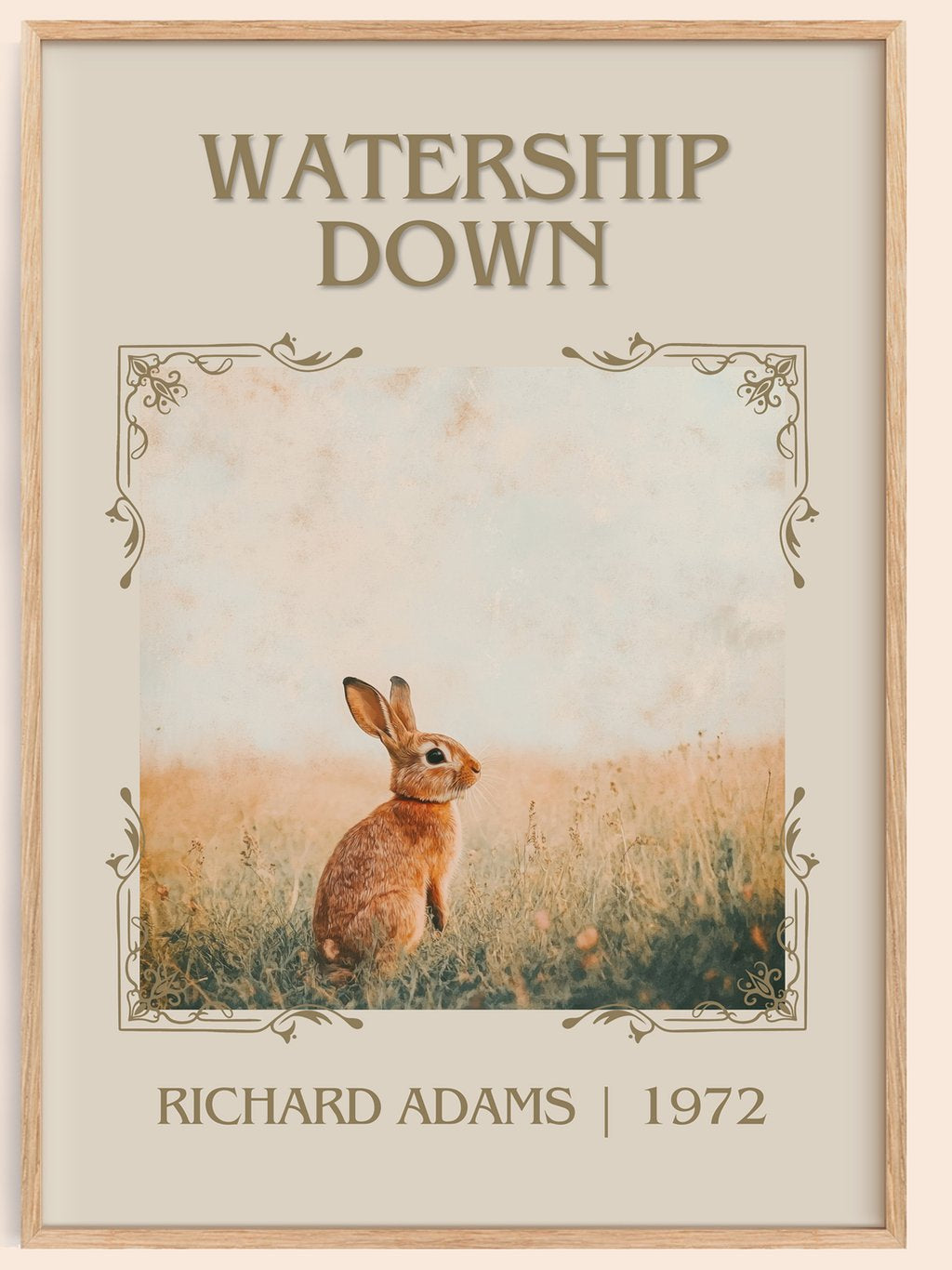 Watership Down Classic Book Art Print by Richard Adams