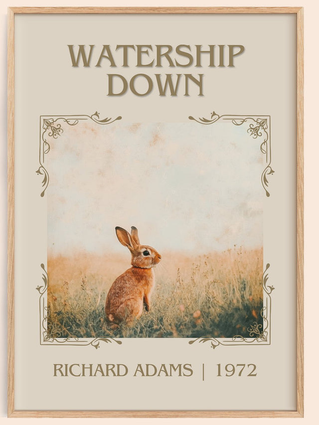 Watership Down Classic Book Art Print by Richard Adams