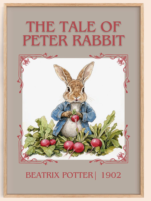 The Tale of Peter Rabbit Classic Book Art Print by Beatrix Potter