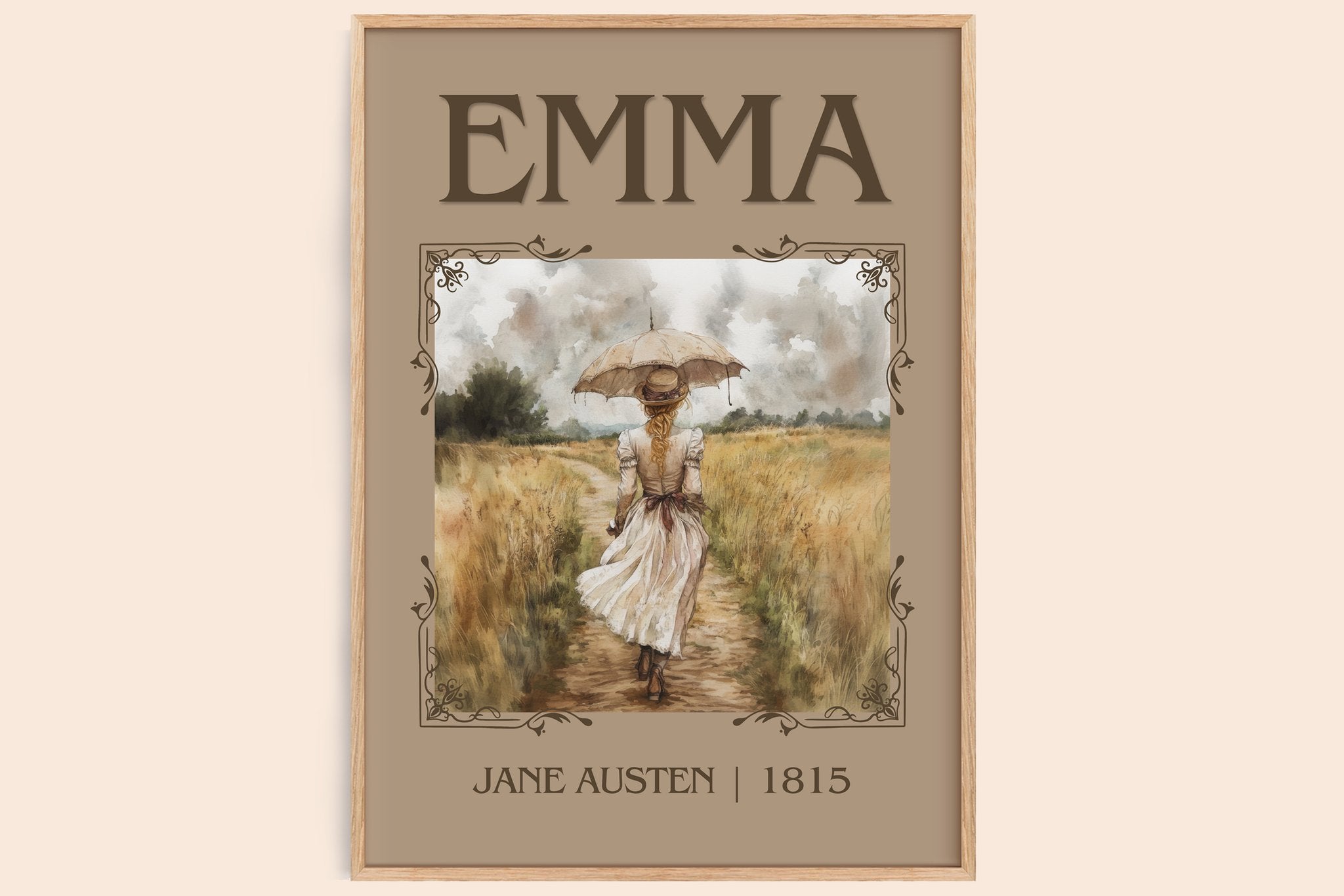 Emma Classic Book Art Print by Jane Austen