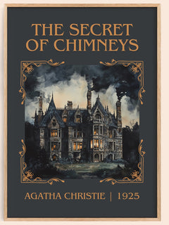 The Secret of Chimneys Classic Book Art Print by Agatha Christie