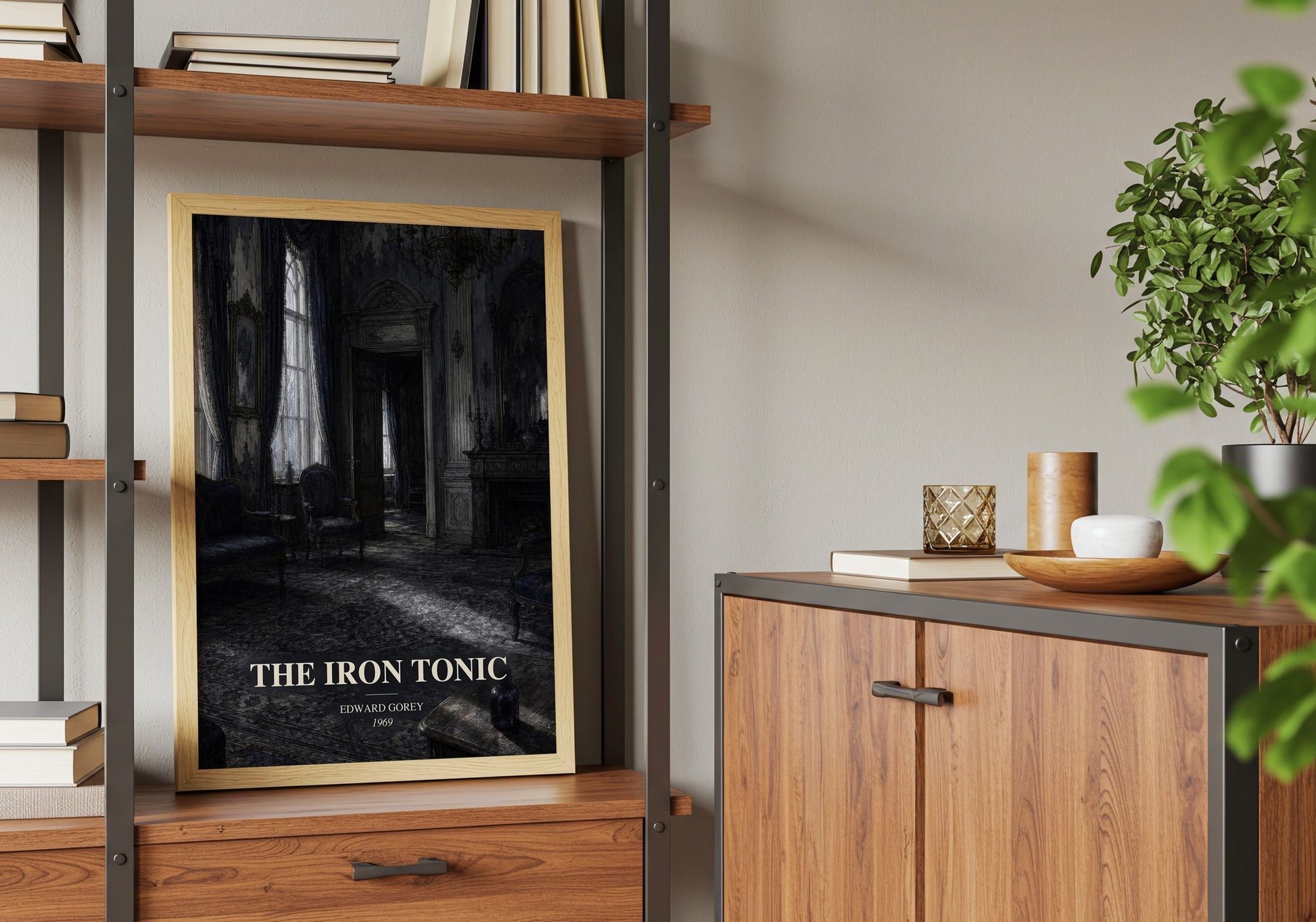 The Iron Tonic book watercolour illustration paper finish options – matte satin gloss