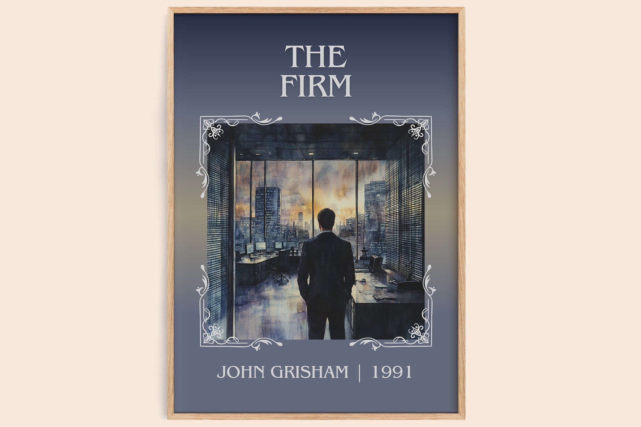 The Firm Classic Book Art Print by John Grisham