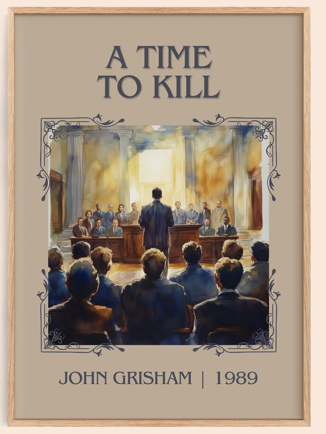 A Time to Kill Classic Book Art Print by John Grisham