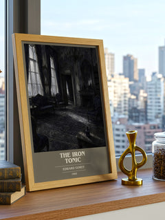 The Iron Tonic book cover poster colour and style options – Edward Gorey book art