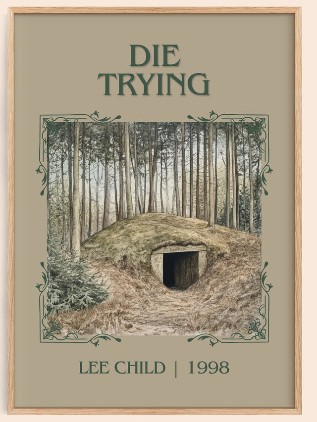 Die Trying Classic Book Art Print by Lee Child