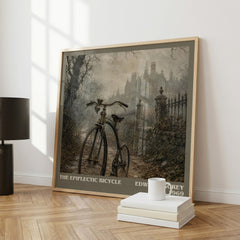 The Epiplectic Bicycle literary art print colour and style options – Edward Gorey book art