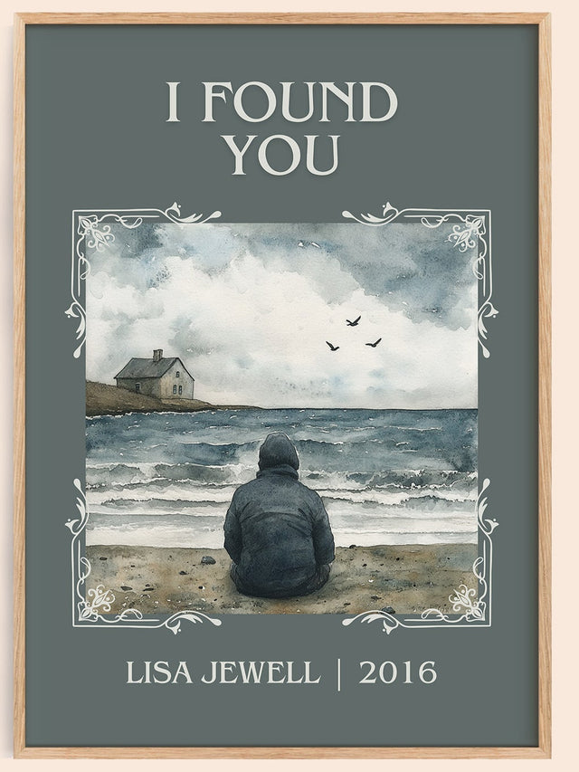 I Found You Classic Book Art Print by Lisa Jewell